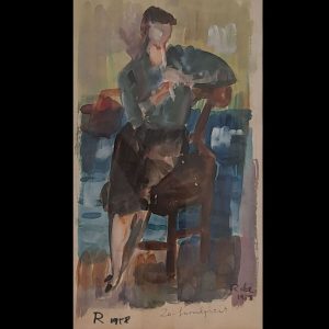 Rác András Zo furulyázik